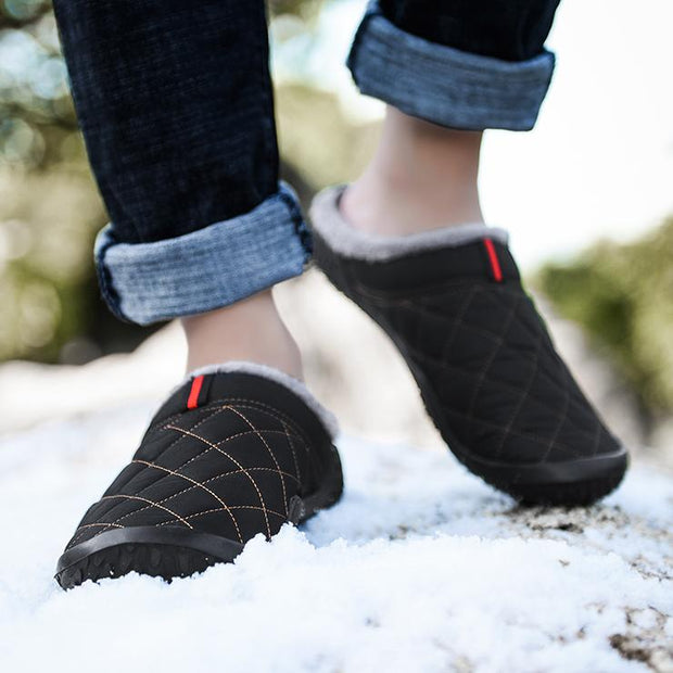 Fansgemacht Winterwarme Baumwollpantoffeln für Herren