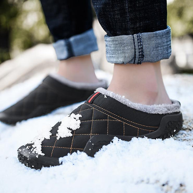 Fansgemacht Winterwarme Baumwollpantoffeln für Herren
