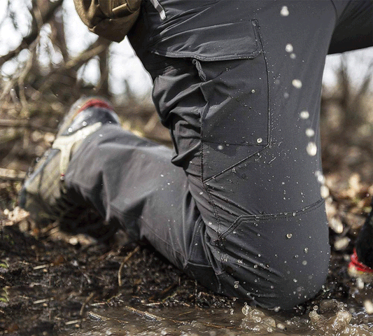 Fansgemacht Herren Cargo Pant,Männer Wasserdichte Hosen mit Tasche Militär
