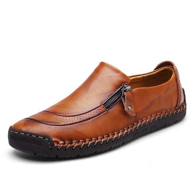 Marke Echtem Leder Männer Schuhe