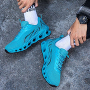 Herren Lindern Fußschmerzen Perfekte Wanderschuhe - Seeblau