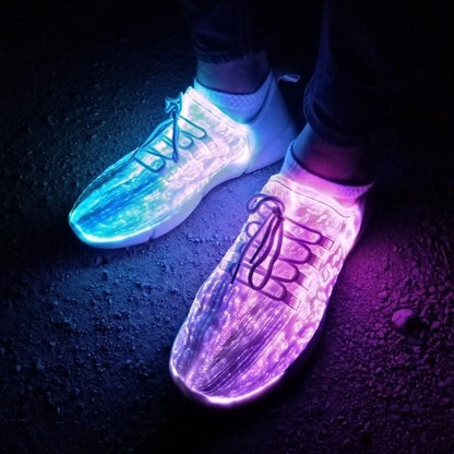 Bestsellrz® Optic Fiber Sneakers Lumakiks™ White / 1