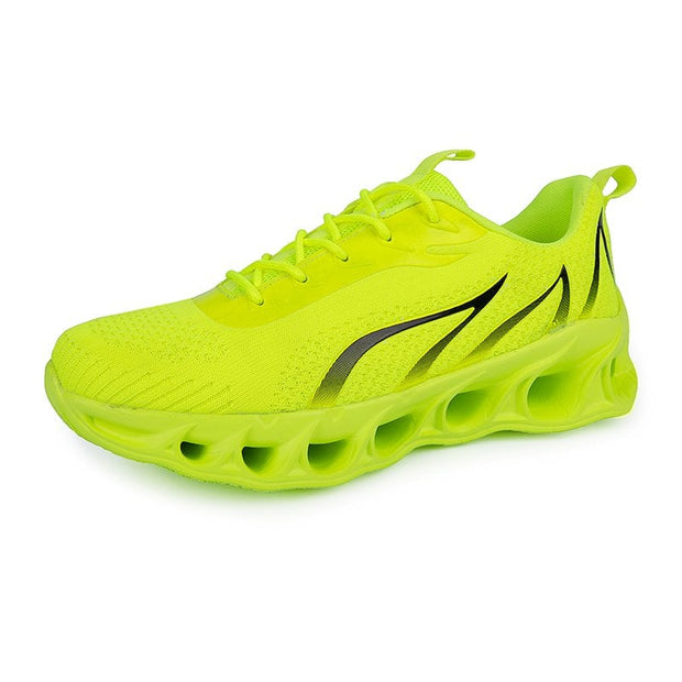 Damen Lindern Fußschmerzen Perfekte Wanderschuhe – fluoreszierendes Grün