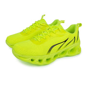 Damen Lindern Fußschmerzen Perfekte Wanderschuhe – fluoreszierendes Grün