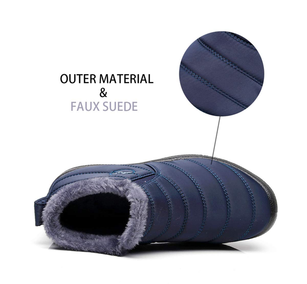 FansgemachtModische warme wasserdichte Baumwollschuhe