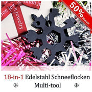 FansgemachtEdelstahl Schneeflocke 18 in 1 Multifunktionswerkzeug
