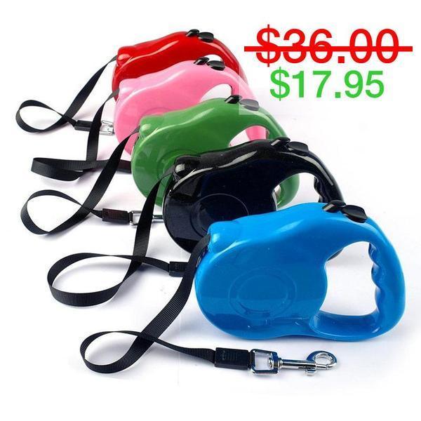 Retractable Dog Leash - New!