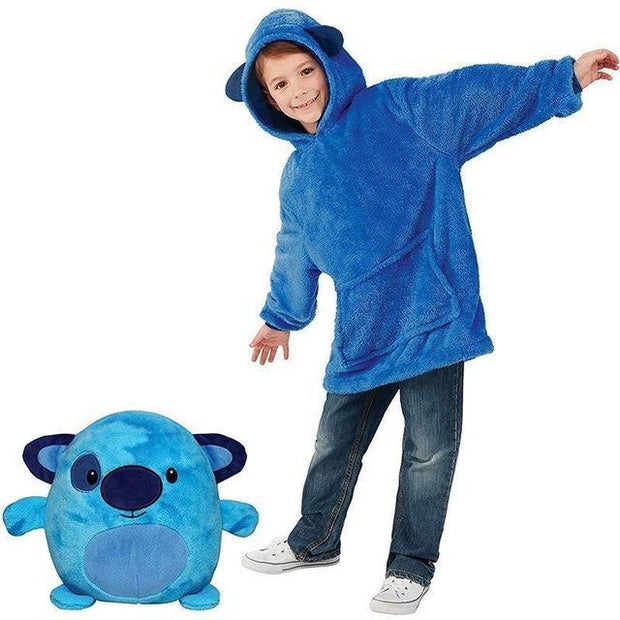 Fansgemacht Kuscheltier Hoodie für Kinder
